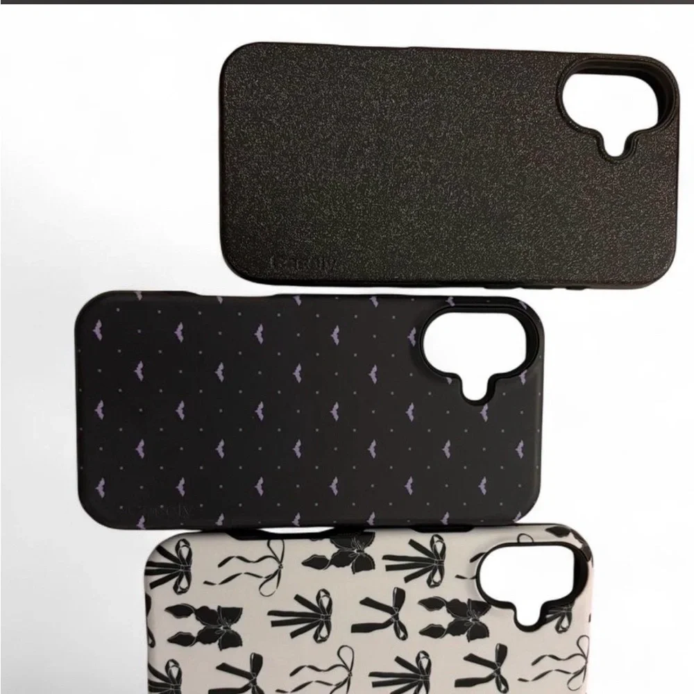 Casetify Case Trio. TO BIG FOR MY PHONE NEVER USED $40 each originally.